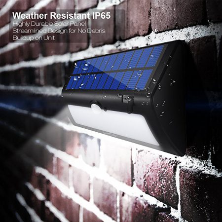 Bright Solar Powered Outdoor Led Security Light With Motion Sensor Start Slideshowstop Slideshow Bright Solar Powered Outdoor Led Security Light