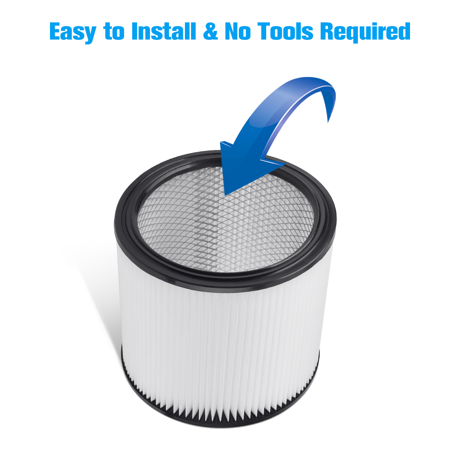 Housmile Replacement Cartridge Filter Compatible with ShopVac 90304